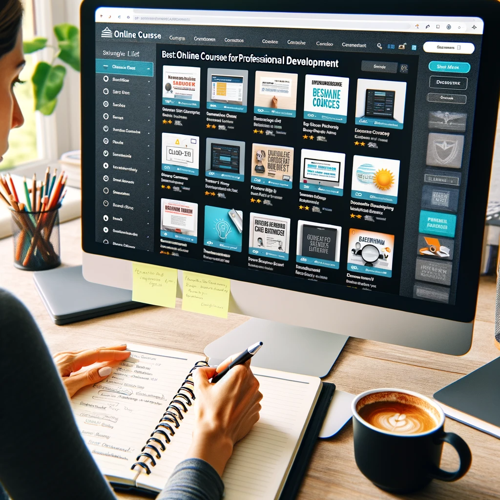 Bästa Onlinekurserna för Yrkesutveckling