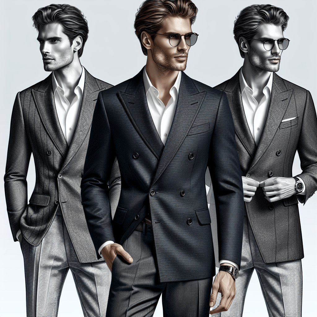 Hur du bär dubbelknäppta kavajer med stil