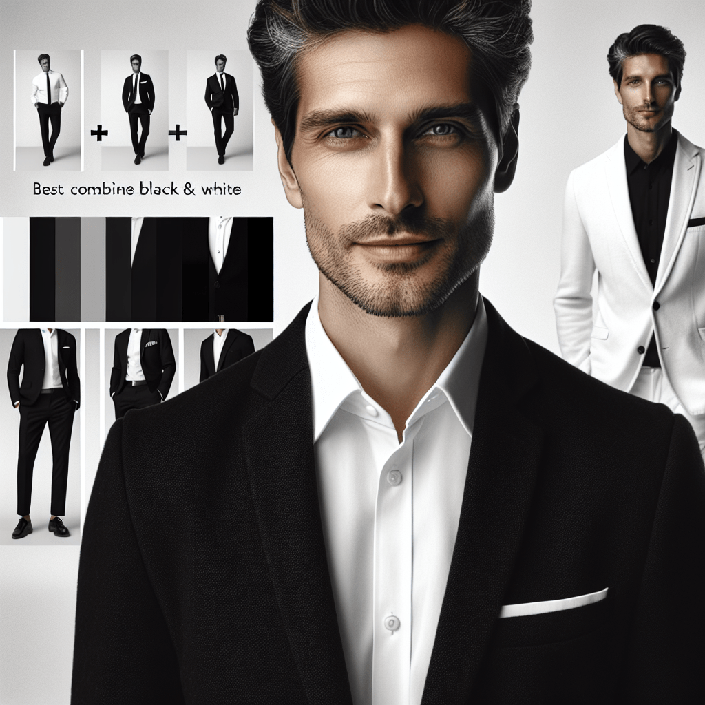 De bästa sätten att kombinera svart och vitt