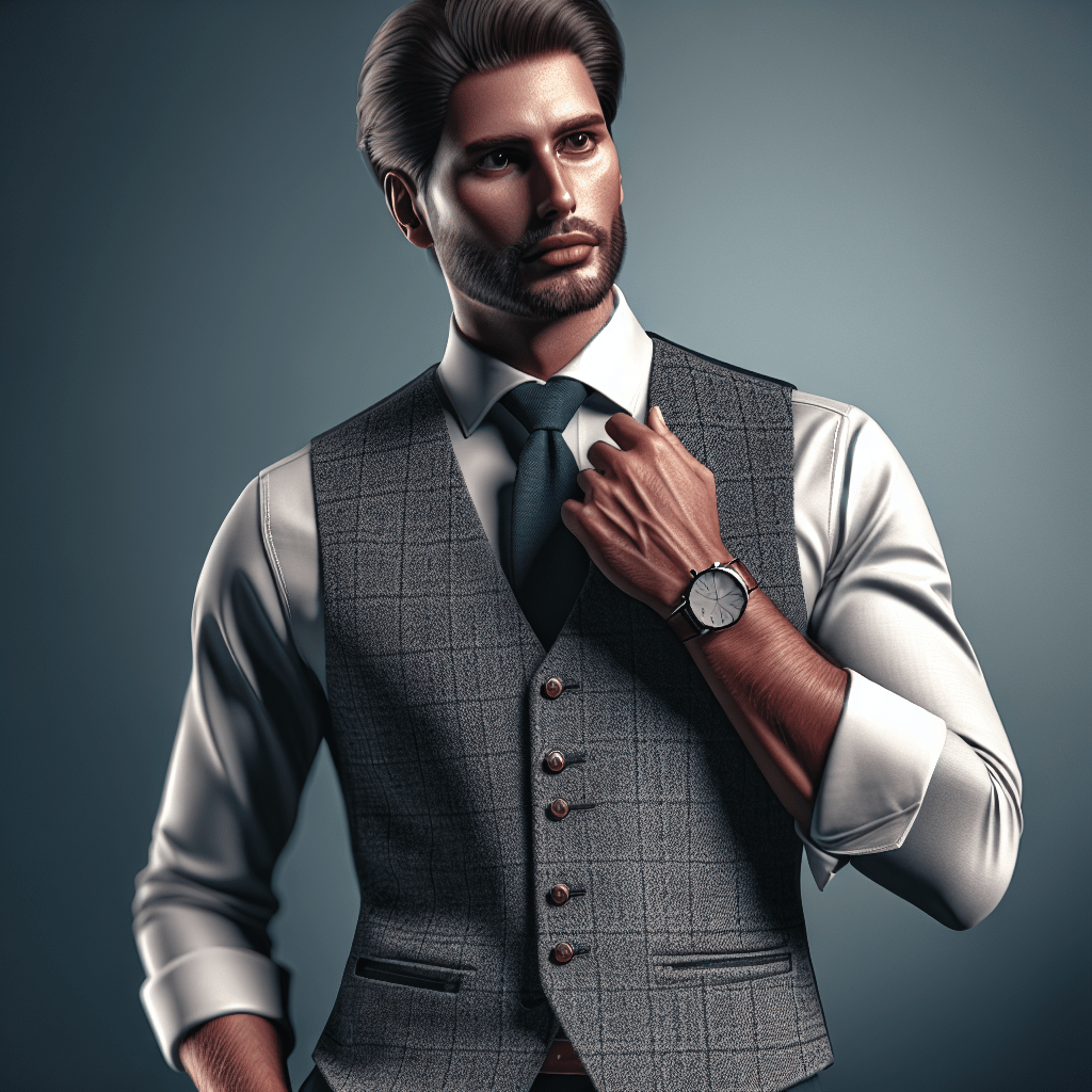 Eleganta sätt att bära en väst