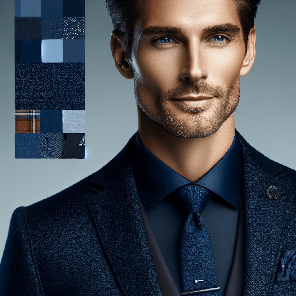 Så bär du mörkblått på ett modernt sätt