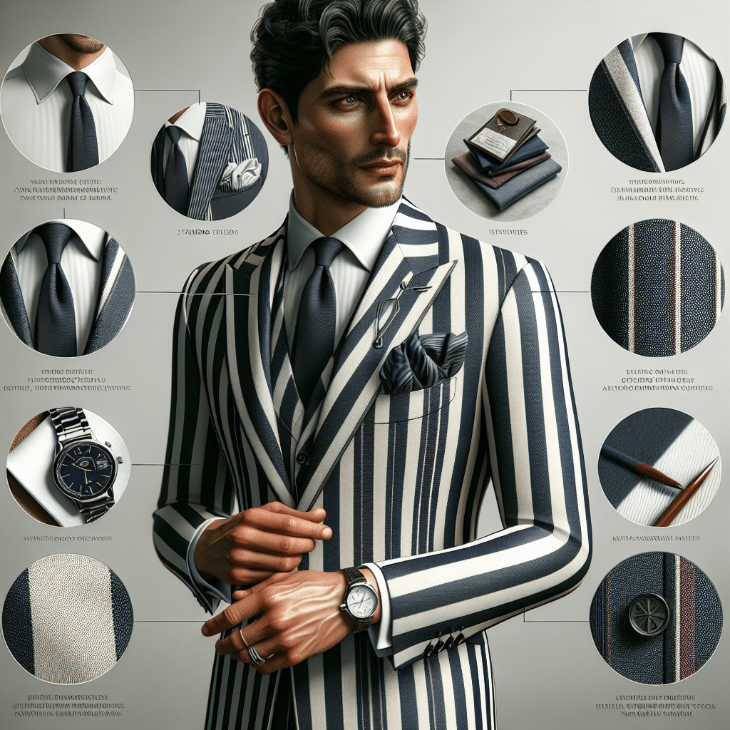 Så bär du randiga kostymer med stil