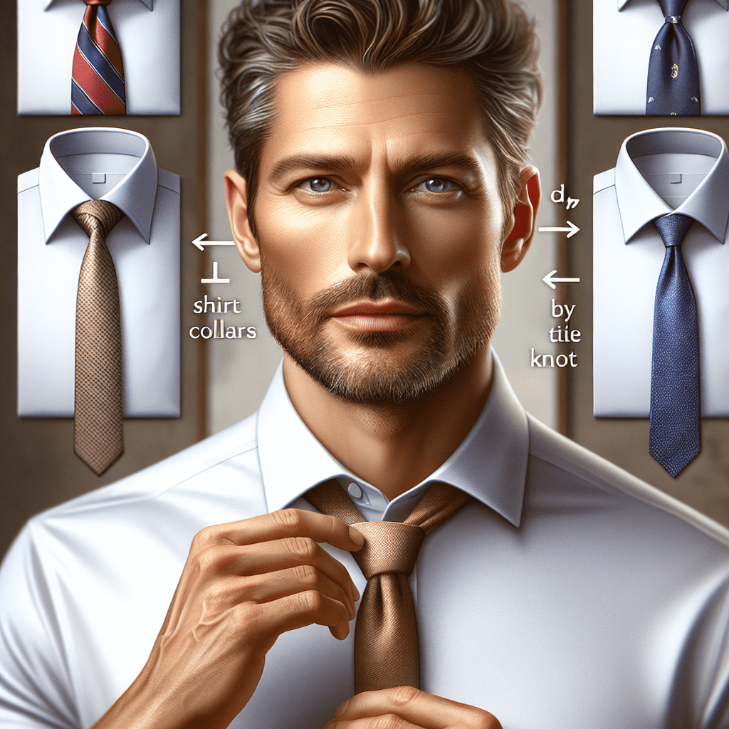 Sa valjer du ratt slipsknut for olika kragarfile