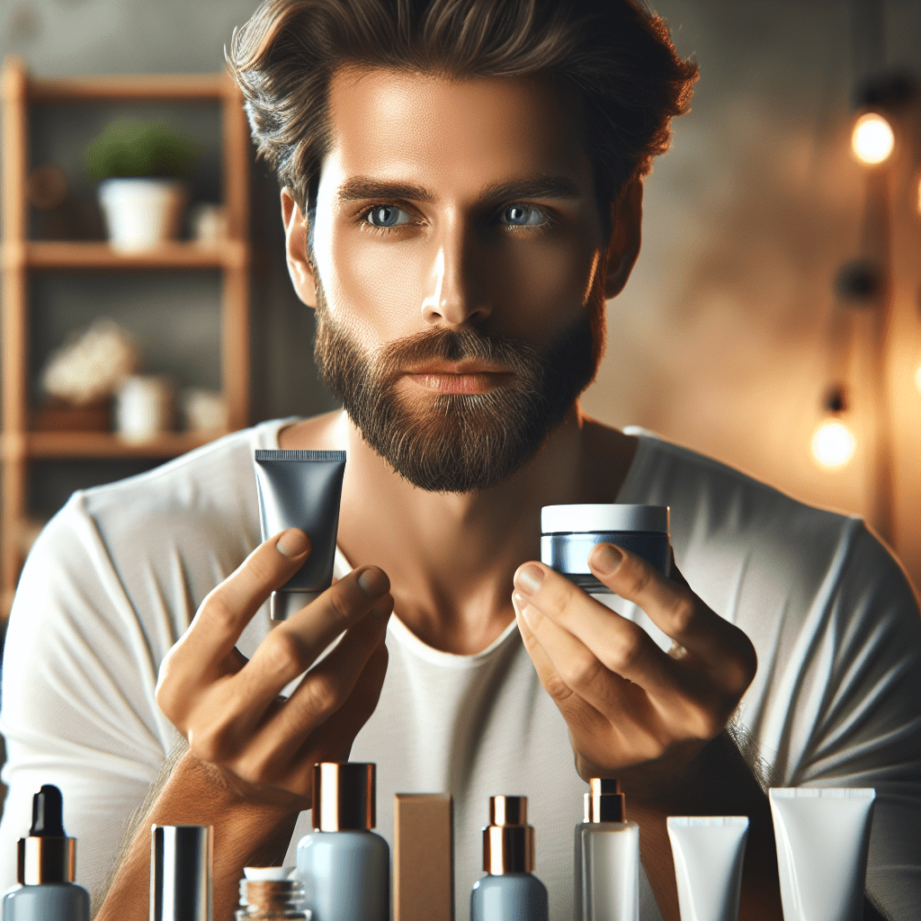Viktiga vårdprodukter för mäns hud