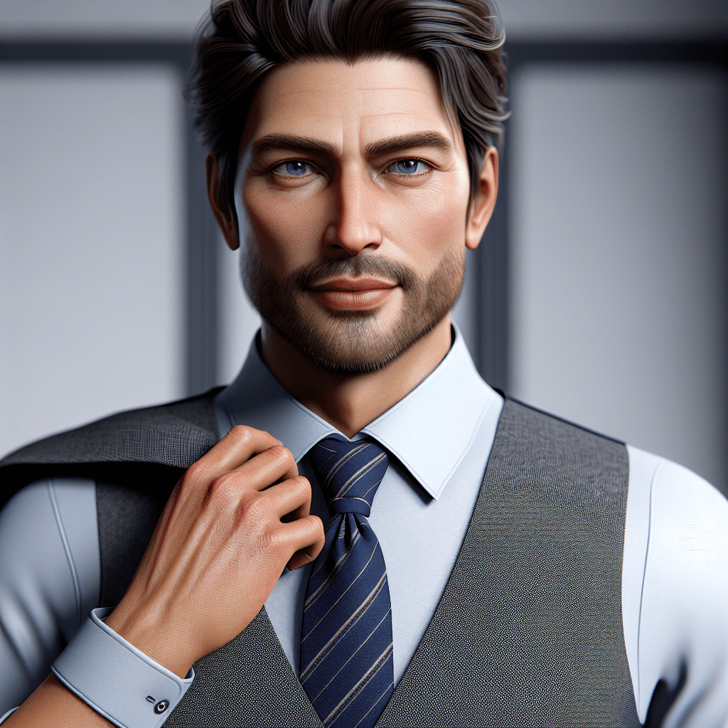 Hur du bär en väst med skjorta och slips