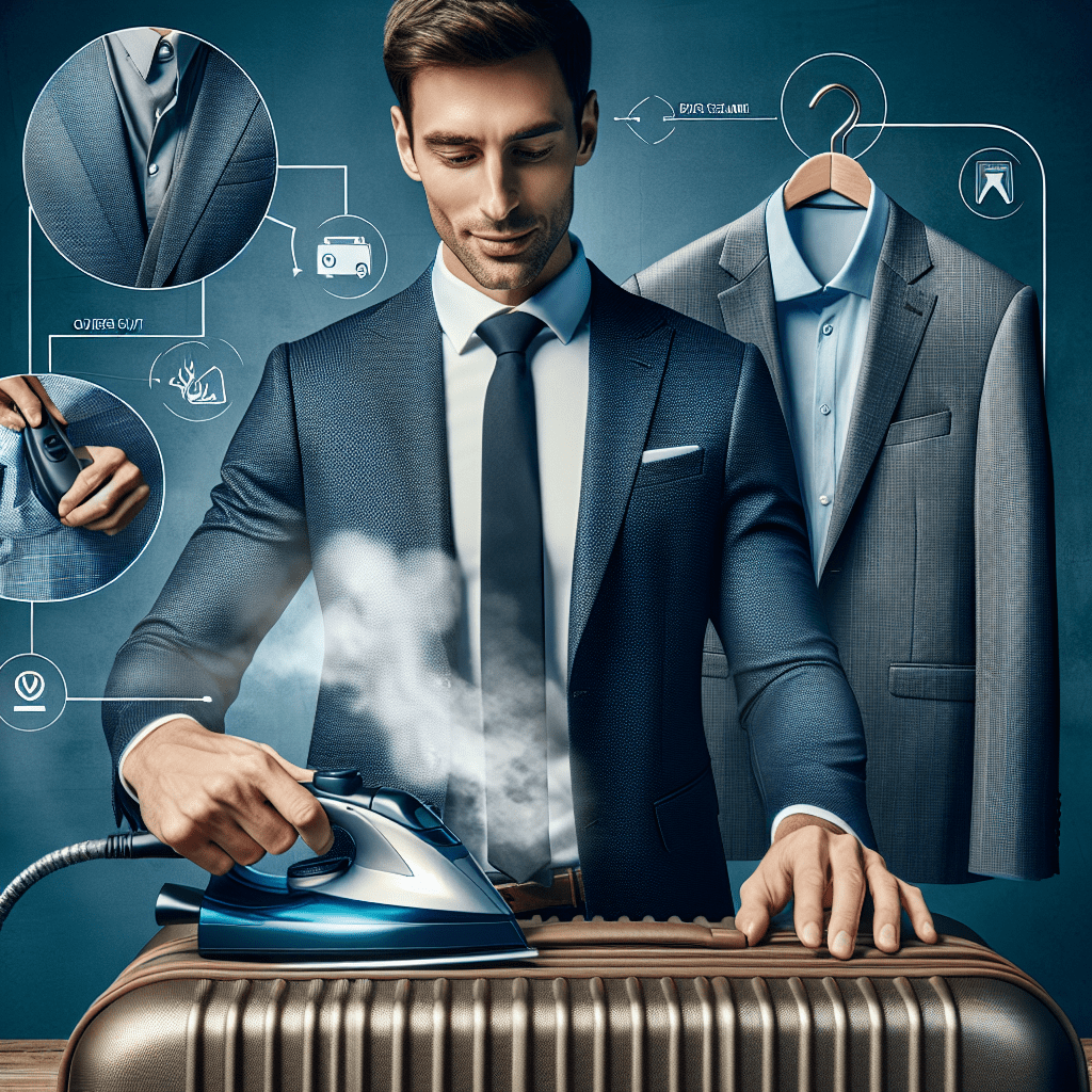 Hur du håller din kostym fräsch under resan
