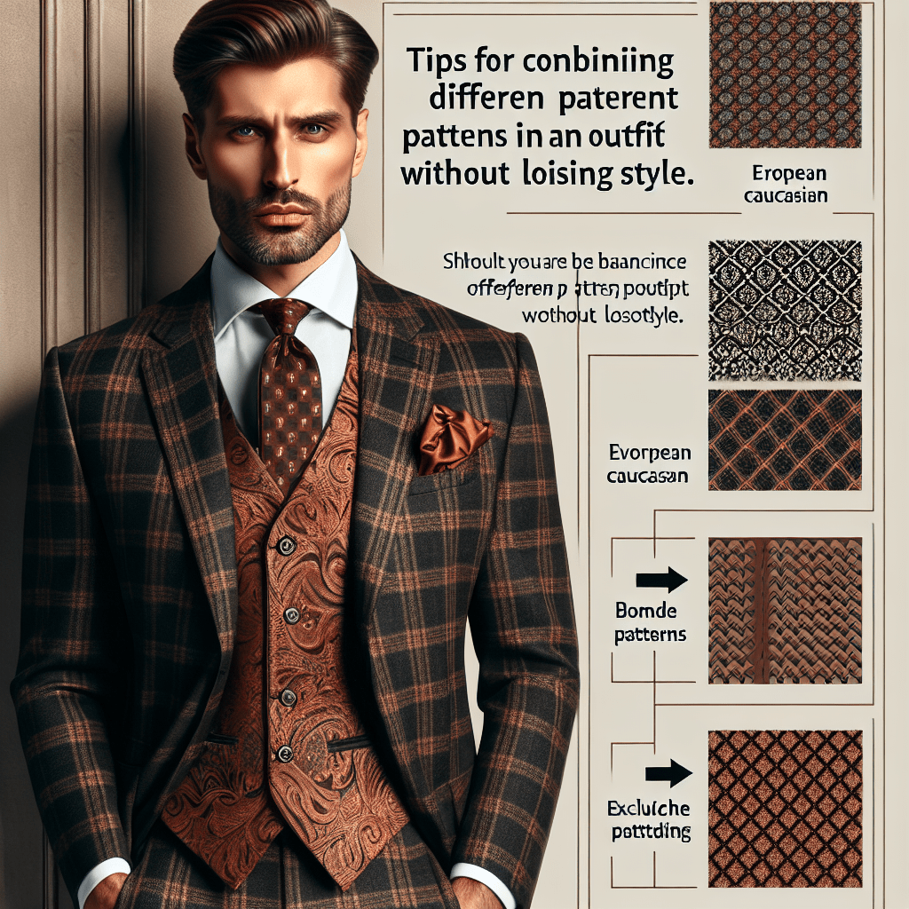 Hur du matchar olika mönster i din outfit