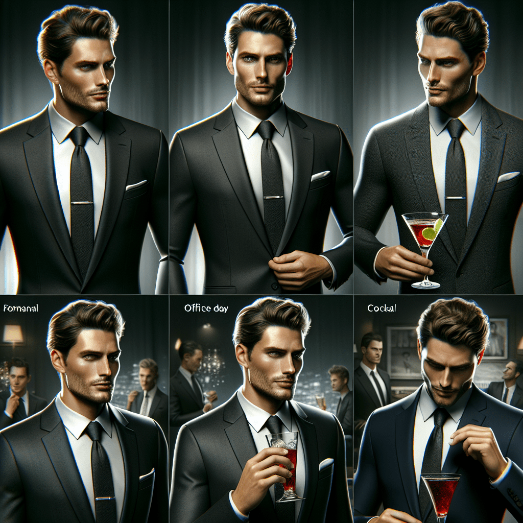 Hur du stylar en mörk kostym för olika tillfällen