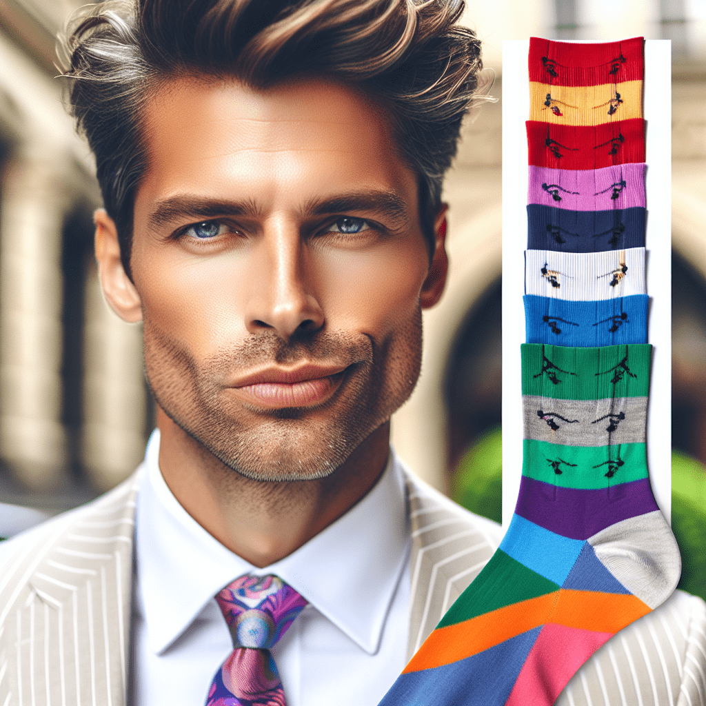 Stilguide för att bära färgglada strumpor