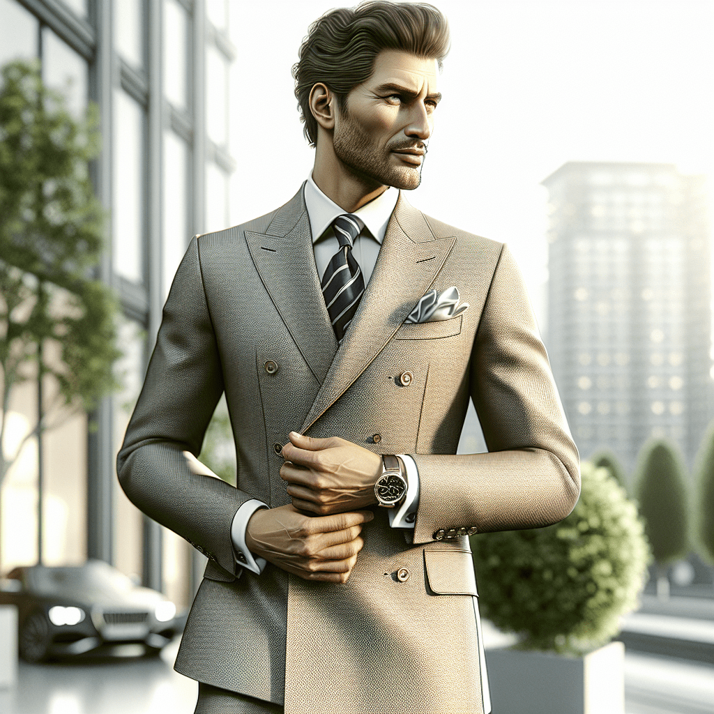 Stiliga sätt att bära en dubbelbröstkostym