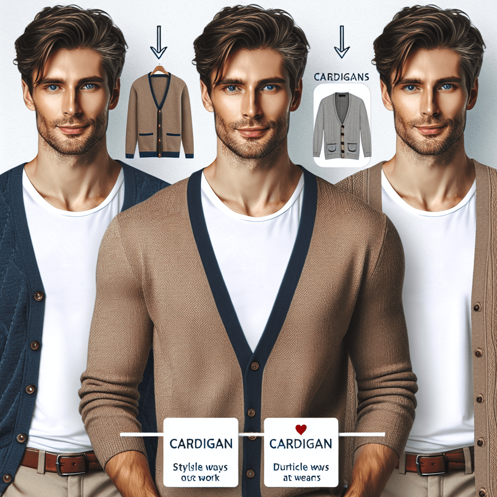 Stilrena sätt att bära cardigans