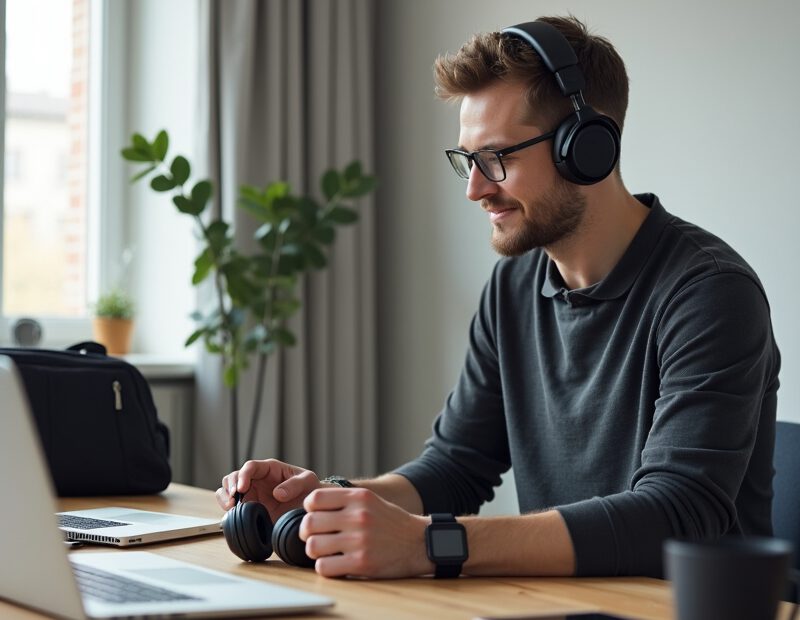 Hörlurar för män: vanliga misstag vid köp 1 Man väljer hörlurar för pendling, arbete och träning i modern miljö