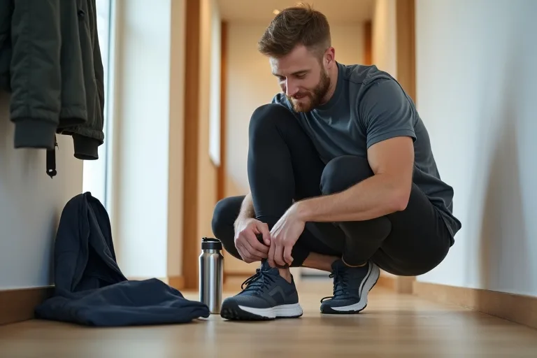 En promenadrutt i stadsmiljö som är enkel att upprepa flera gånger i veckan