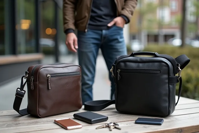 En enkel sling bag för vardagsbruk med fokus på låg vikt och enkel åtkomst