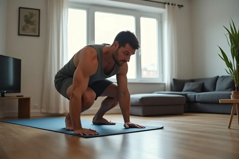 Illustration till Tre helkroppspass som fungerar på liten yta