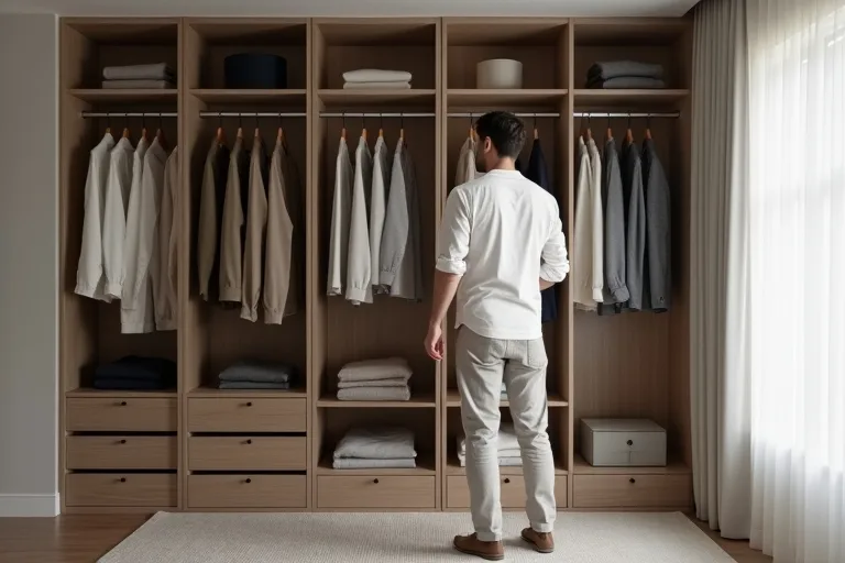 Illustration till Vad en kapselgarderob faktiskt är