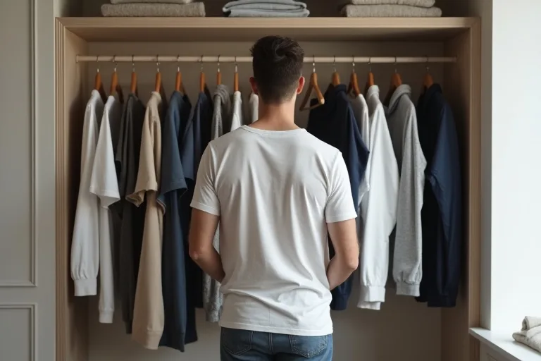 Illustration till Varför kapselgarderober ofta blir röriga