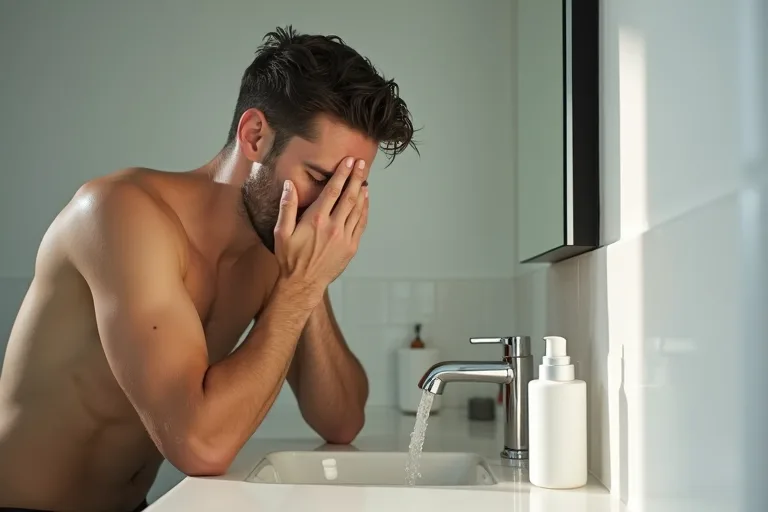 Illustration till Kvällsrutin och exfoliering utan att överdriva