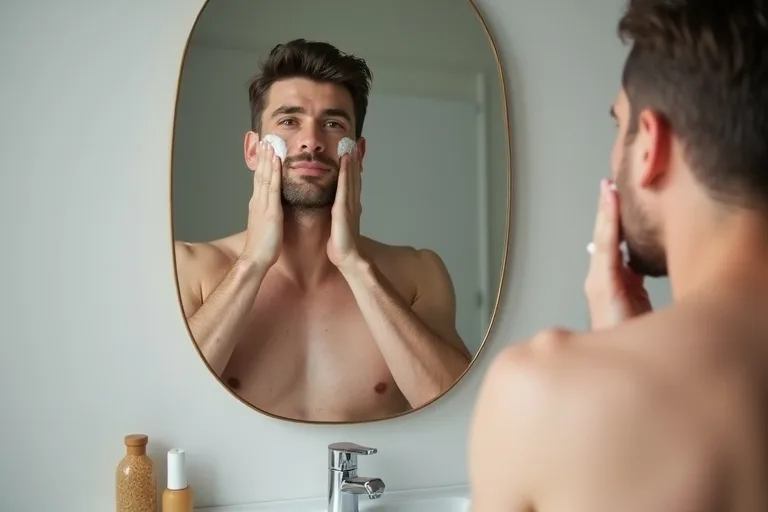 Illustration till Skrubb, rakning och vardagsvanor