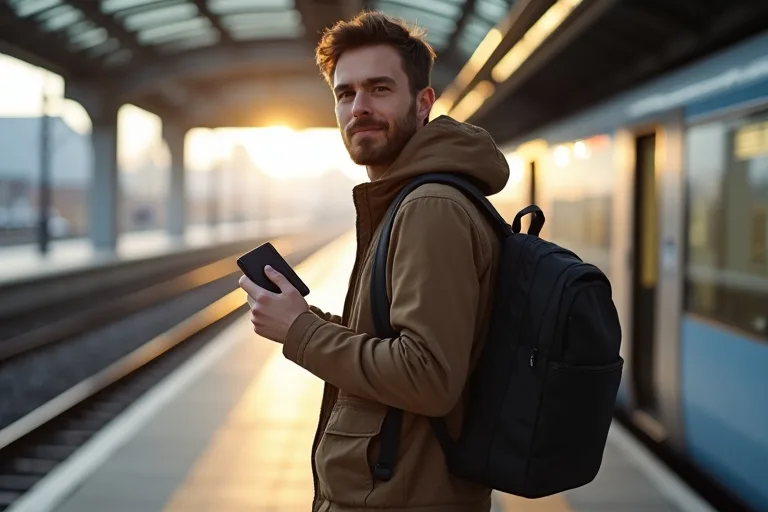 Power bank och små pendlarprylar som håller mobilen laddad under arbetsdagen